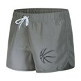 thumbnail image 5 of Mens Swim Trunks Basketball 2 In 1 Quick Dry With Pockets Swimwear Bathing Suits Beach Outdoor Grey XL, 5 of 6