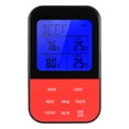 thumbnail image 3 of Graflsoa Wireless Dual-Probe Meat Thermometer with Backlit LCD Display, 2 Stainless Steel Probes, and 20m Range Transmitter for Precise Cooking Temperature Monitoring, 3 of 6