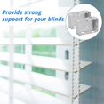thumbnail image 4 of 6 Pcs Blinds Bracket End Covers Mounting Hardware Kit for Window Blinds Installation, 4 of 5