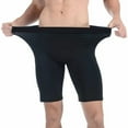 thumbnail image 4 of Pantalones cortos deportivos de compresión de alta elasticidad, frescos, de secado rápido, transpirables, para hombre, para entrenar, correr, andar en bicicleta, color negro, talla L, 4 of 13