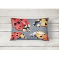 thumbnail image 2 of Carolines Treasures 8876PW1216 Coussin Décoratif en Tissu Intérieur & Extérieur Lady Bug Multiple, 2 of 3