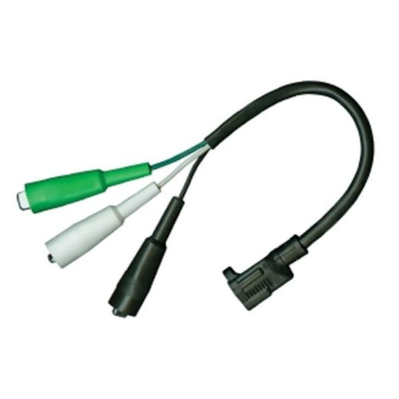 UEI 110V AC Female Adapter Connector to Insulated Battery Clips