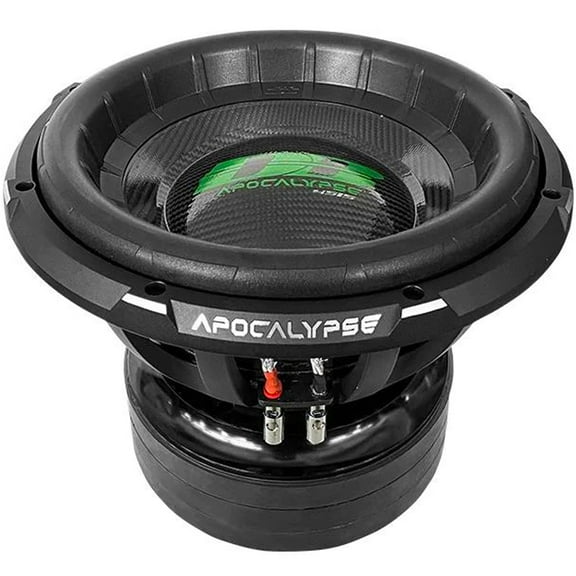 Deaf Bonce High Efficient Adjustable Car Subwoofers, Carbon Aluminum Black