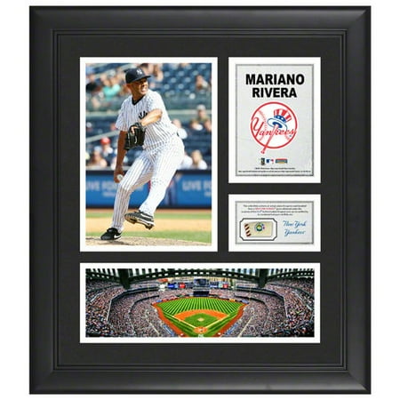MLB - Mariano Rivera Framed 15x17 Multi-Photo Collage | Details: New York Yankees, with Game Used Baseball