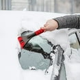 thumbnail image 4 of Multi-Functional Snow Shovel Red Detachable Snow Shovel Multifunctional Plastic Snow Removal Tool with Ice Scraper and Defrosting Board(1Pcs) JASKFLY, 4 of 9