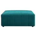 thumbnail image 5 of Accent Chair Ottoman, Fabric, Teal Blue, Modern Contemporary Urban Design, Living Lounge Room Hotel Lobby Hospitality, 5 of 7