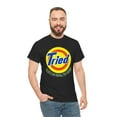 thumbnail image 5 of DJH Apparel | TRIED Detergent Funny Comical Parody Unisex T-shirt, 5 of 7