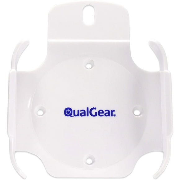 QualGear QG-AM-017-W Mount for Apple TV/Airport Express Base Station (2nd & 3rd Generation TVs)