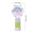 thumbnail image 3 of Mini ventilador portátil recargable USB para viajes al aire libre – Funcionamiento silencioso, 3 velocidades, iluminación LED, 3 of 6
