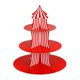 thumbnail image 2 of Soporte para cupcakes de carnaval, soporte para exhibición de postres y pasteles, soporte para pasteles de 3 niveles, pastelería para restaurantes, 2 of 9