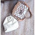 thumbnail image 2 of Sac Fourre-Tout pour Femmes Mode Sac à Bandoulière en Filet Creux avec Poignée Intérieure, 2 of 6