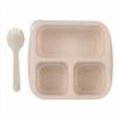 thumbnail image 1 of PEONAVET A Chopper Bento Box Snack Containers With 3 Compartments For Meal Prep School Travel Lunchable Container Reusable And, 1 of 2
