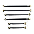thumbnail image 4 of Eslabones de aleación de aluminio CNC Perfecl 133mm para Axial SCX24 90081 RC piezas de Negro, 4 of 4