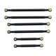 thumbnail image 4 of Eslabones de aleación de aluminio CNC Perfecl 133mm para Axial SCX24 90081 RC piezas de Negro, 4 of 4