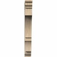 thumbnail image 4 of Ekena Millwork 3 1/2"W x 22"D x 30"H Balboa Traditional Smooth Bracket, Douglas Fir, 4 of 13