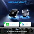 thumbnail image 3 of 2026 Wireless Adapter, Wireless CarPlay Adapter to Wireless for Apple CarPlay and Android Auto, Mini USB Design for Plug and Play Stable Connection, 3 of 8