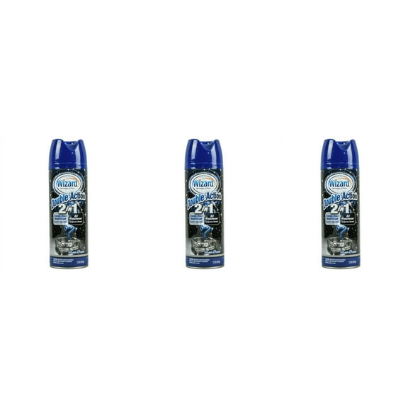 Wizard Double Action 2 in 1 Smoke Odor Neutralizer   Air Freshener, 12 OZ (3 Pack)