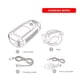 thumbnail image 2 of Luz de bicicleta multifunción ciclo cabeza luz 1200 mAh para ciclismo de montaña de carretera Likrtyny Accesorios para bicicletas, 2 of 4