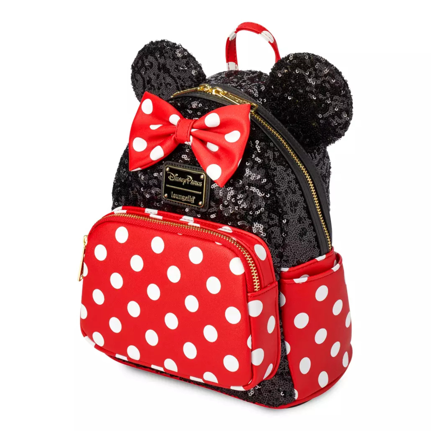 Disney Parks Minnie Sequin And Polka Dot Mini Backpack New With Tag - image 3 of 4
