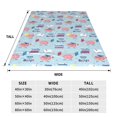 thumbnail image 3 of Pofeuu Brain Training Print Ultra-Soft Micro Fleece Blanket,for Bed Or Sofa,All Season Throw Blankets Flannel Blanket-50"x40", 3 of 7