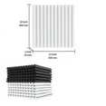 thumbnail image 2 of 12 Pcs Acoustic Foam Board,sound Insulation Sound Wedges Sound Insulation Pad,for Studio Ceiling Ga, 2 of 5