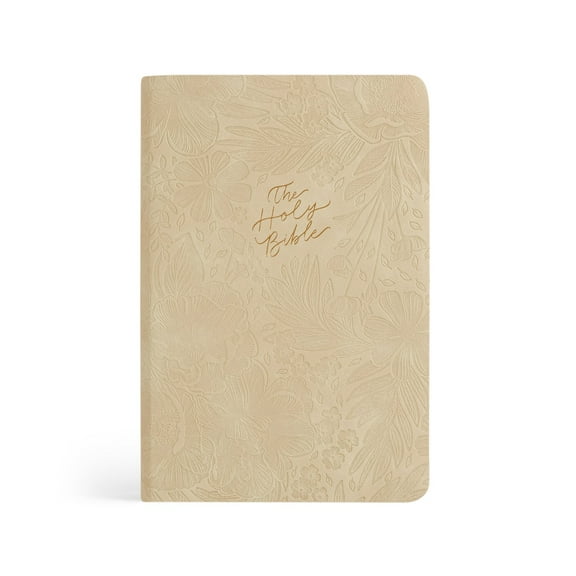 Hosanna Revival, New Living Translation, Notetaking Bible, Portable Size, Readable Font, Leather-like Cover with Floral Design, Title: Sonora Theme