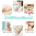 thumbnail image 6 of 6PCS Muslin Cotton Baby Washcloths 25x50cm Ultra Soft for Sensitive Skin Machine Washable, 6 of 8