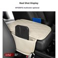 thumbnail image 1 of Meitianfacai Car Armrest Box Cushion Multifunctional Storage Bag Storage Bag Leather Car Center Height Pad Universal Armrest Pad, 1 of 2