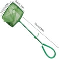 thumbnail image 3 of ACDANC Fishing net, Aquarium Net Mesh Fish Tank Net Aquarium Fish Net Ultra Fine Mesh Net with Long Handle Square Aquarium Fish Catcher Net for Fish Tanks and Pools Green, 3 of 4