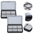 thumbnail image 3 of Paleta de sombras de ojos vacía Minkissy Magnetic con espejo, 2 unidades, 3 of 8