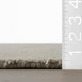 thumbnail image 2 of Rugs USA x Nate Berkus Hollis Solid Wool Cozy Area Rug, 7' 6" x 9' 6", Hollis Ivory, 2 of 7