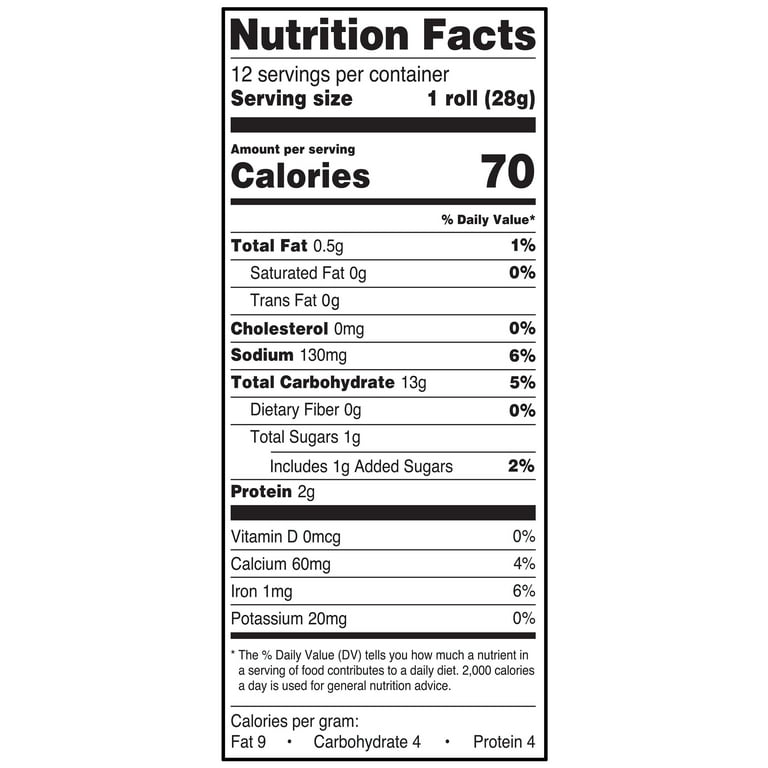 Great Value Sweet Hawaiian Rolls, 12 Count, 12 Oz