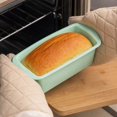 thumbnail image 4 of Square Baking Pan for Oven, Small Bread Loaf Pan, Non-Stick Carbon Steel Bakeware for Homemade Bread, 7.56x2.17 inches, 4 of 4