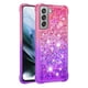 thumbnail image 2 of Funda para Samsung Galaxy S21 FE 5G Transparente con Brillos Carcasa Protectora Antigolpes con Glitter Brillante, 2 of 5
