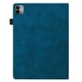 thumbnail image 3 of DWaybox Case for Realme Pad 3 11.6 inch Released 2026, Retro PU Leather & TPU Hybrid Shockproof Cover with Kickstand, Card Slots, Anti-Slip Grip Strap -Peacock Blue, 3 of 4