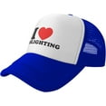 thumbnail image 2 of I Love Gaslighting Hat Adjustable Mesh Baseball Cap Funny Trucker Hats for Men Women, 2 of 8