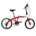 thumbnail image 1 of Bicicleta Plegable Benotto Utopía R20 7V Aluminio Rojo, 1 of 3