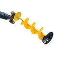 thumbnail image 2 of Jiffy Ripper Torch™, Drill-Adaptive Auger, 8-inch, Composite, Yellow, J4628, 2 of 2