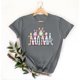 thumbnail image 5 of Mujeres Manga Corta de Verano Tops Día de San Valentín Impreso Cuello Redondo, Camisa de Moda Casual Blusa, 5 of 6