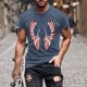 thumbnail image 1 of Tops para hombre, blusas y camisas de manga corta con cuello redondo para hombre, jersey informal de moda con estampado para hombre, camiseta de manga corta con cuello redondo, blusa de poliéster para, 1 of 5
