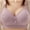 X-128Light Purple, variant on Women'S Oversized Bra With Adjustable Straps Seamless Wireless Push Up Solid Color Breathable Comfortable Bralette For Everyday Wear,Army Green,46
