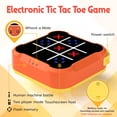 thumbnail image 2 of Consola de juegos de rompecabezas portátil Tic Tac Toe Bolt, 2 of 7