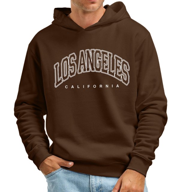 Gibobby Sudadera con capucha hombre Sudadera DE Bloques con Capucha Colores Stretch Hombre Hoodie Sudaderas con Capucha para Hombre(Café,XG)
