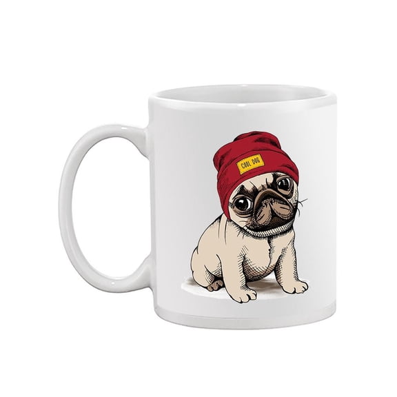 A Hipster Pug Mug -Image by Shutterstock,