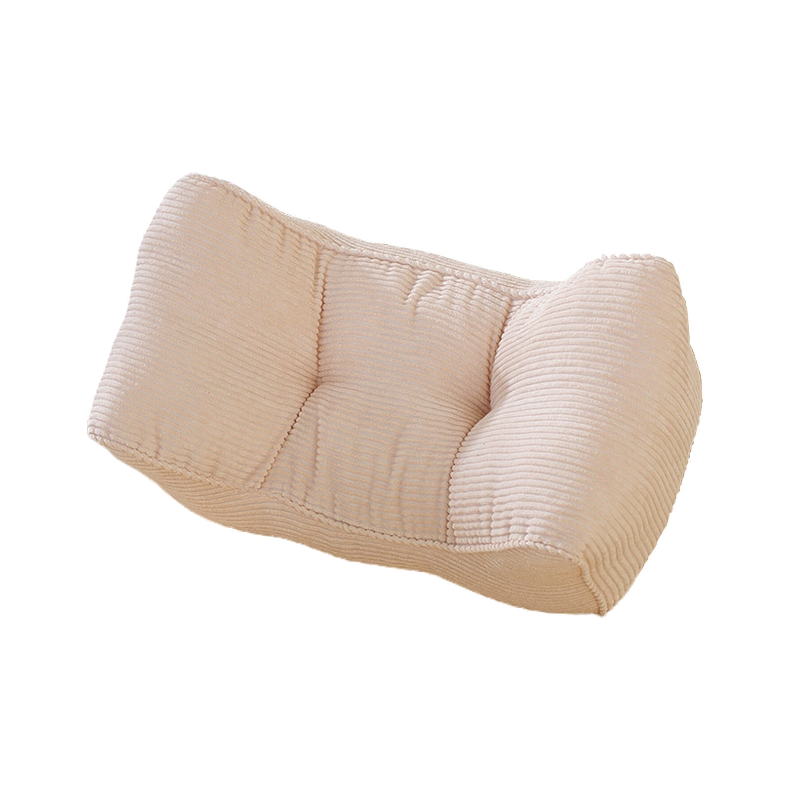 Steadline Ergonomic Back Support Pillow - Corduroy Lumbar Cushion for Office Car Sofa Bed - Comfortable Posture Corrector for Long Term Sitting