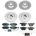 thumbnail image 2 of Power Stop Front and Rear Euro-Stop ECE-R90 Certified Brake Pad and Rotor Kit ESK7253 Fits 2017 Volkswagen GTI, 2 of 3