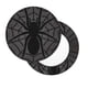 thumbnail image 2 of Disketp Black Spider On Web 1 Funda Redonda para Taburete, Funda de Cojín para Silla de Bar Suave y Elástica-12 inch, 2 of 7