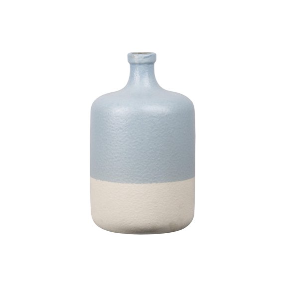 Maelle Speckled Round Ceramic Vase