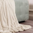 thumbnail image 1 of Best Home Fashion Luxe Faux Mink Throw, 1 of 2