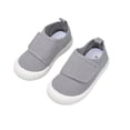 thumbnail image 2 of Kureaily Girls Casual Sneakers For Toddlers Soft Sole Canvas Shoes With Hook Loop Closure Lightweight Comfortable For Everyday Wear Age 4 8 4.5-5 Years, 2 of 5